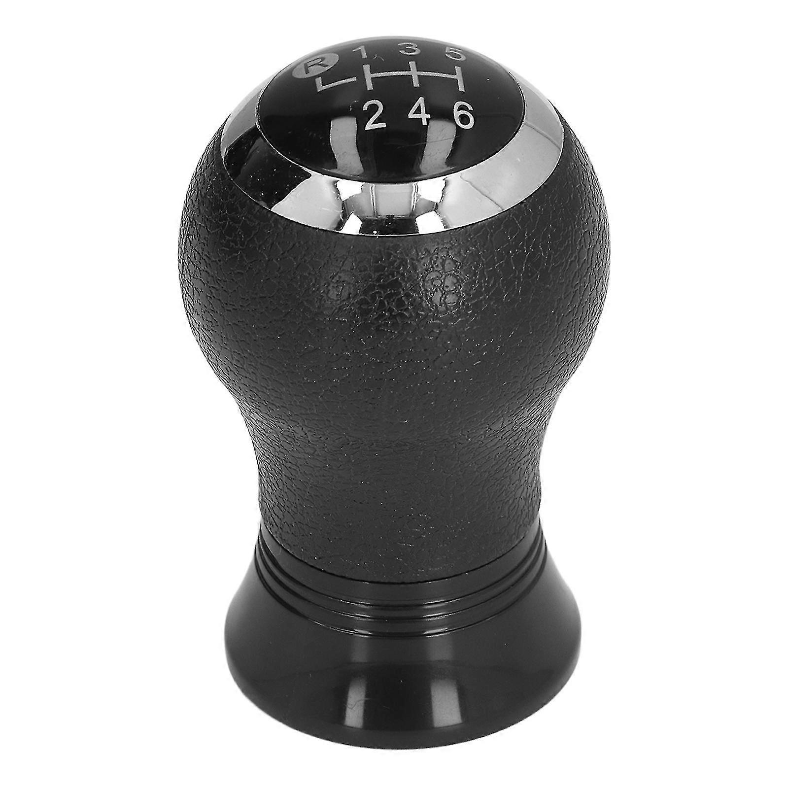 Matte Black 6 Speed Gear Shift Lever Knob Shifter Head Replacement compatible with Corolla RAV4 2007-2013