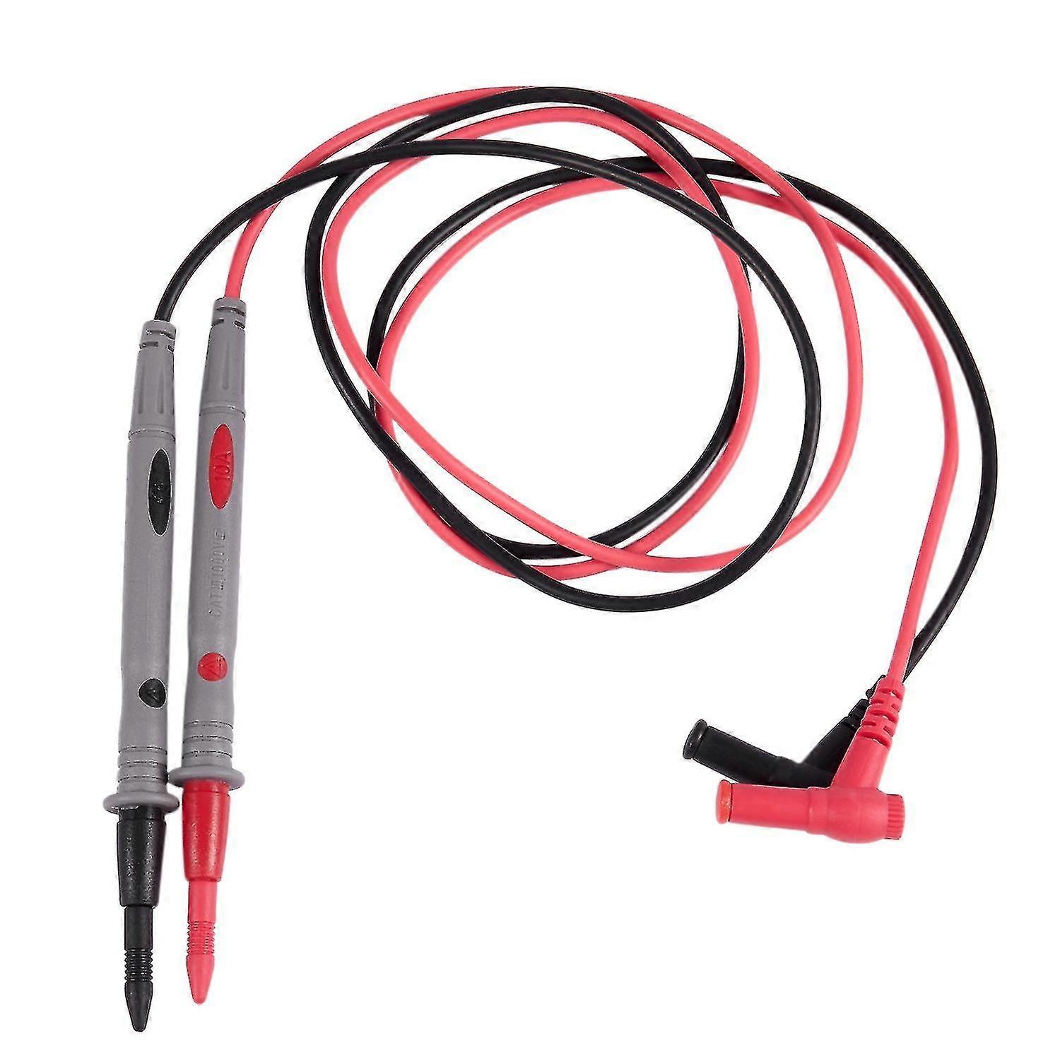 Pair 1000v 10a Banana Plug Multimeter Probe Test Lead Cable 1.1m