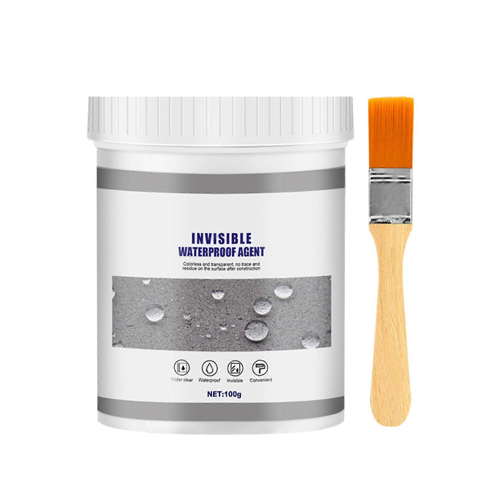 Waterproof Insulating Sealant, Super Strong Bonding Sealant Invisible Waterproof Anti-Leakage Agent with Brush 300g