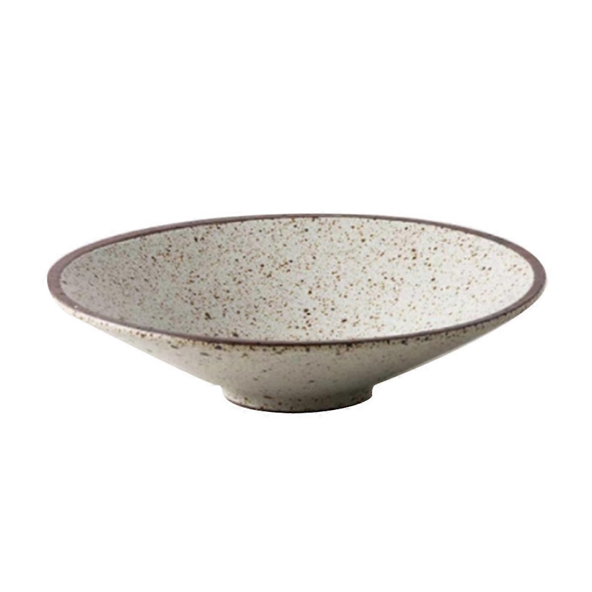 Ceramic Tableware Set, Handmade Reactive Glaze Tableware Set, Vintage Dinner Plates, Cold Dish Plat