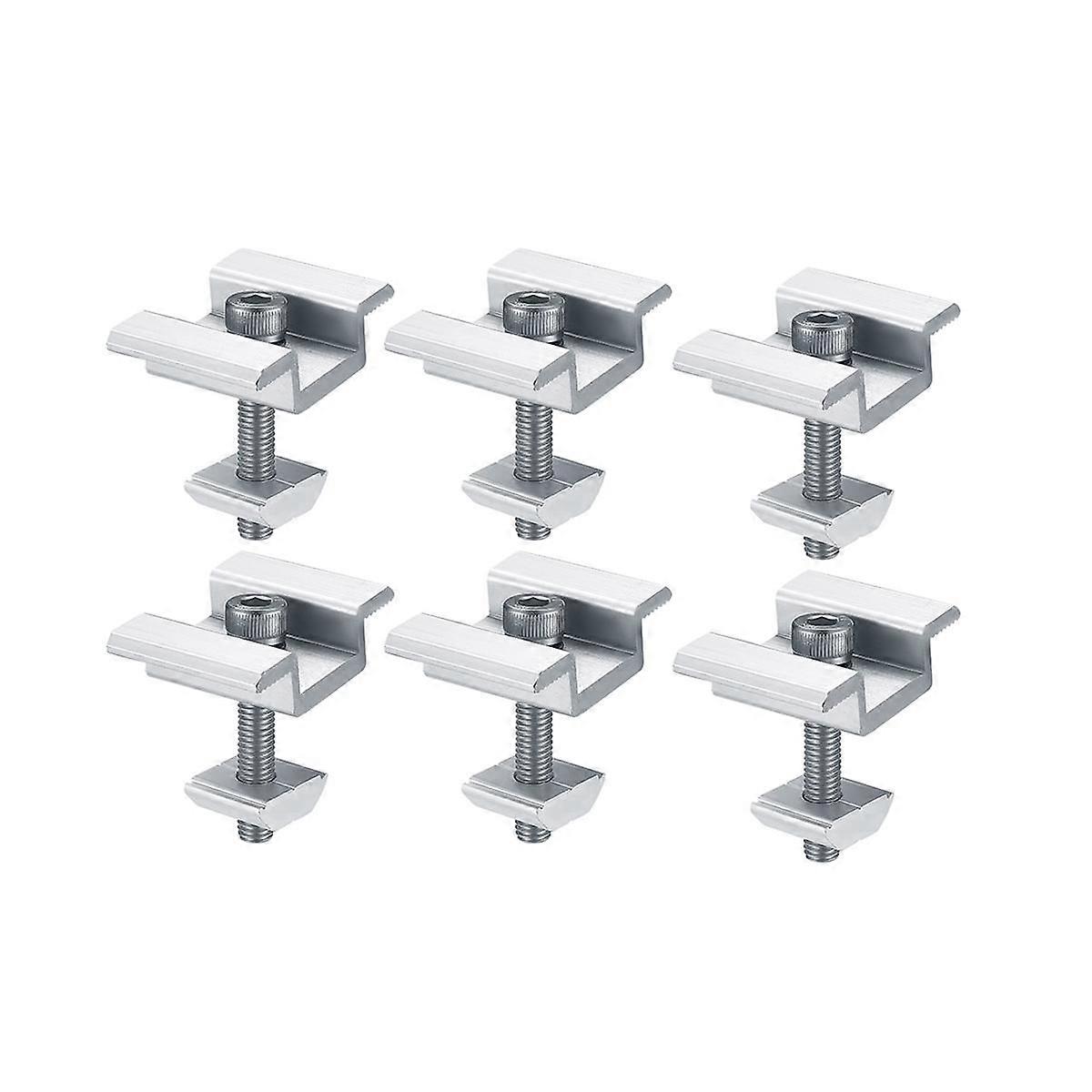 8Pack Solar Panel Mounting Brackets, Solar Panel End , Centre , for PV Solar Panel Solar Module 35m