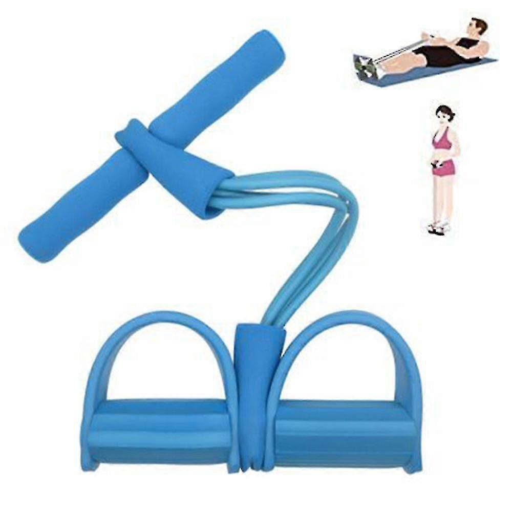 Elastic Sit Up Pull Rope Spring Tension Pedal Abdomen Leg Exerciser