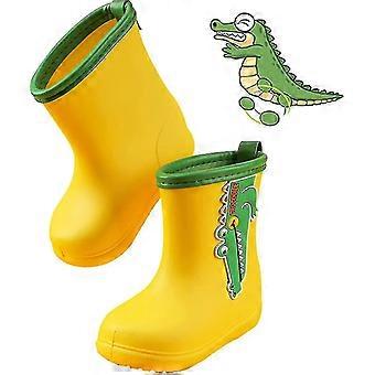 Rain Boots, Boys, Girls, Dinosaurs, Unicorn, Panda, Flowers, Kitty, Printed Boots-ZZY