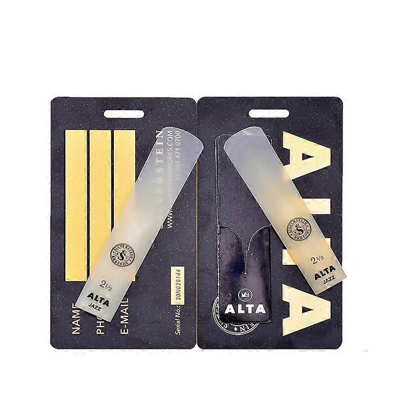 USA Origianl Nature Resin Sax Reeds For Silverstein ALTA JAZZ Resin Saxophone Reeds For Eb Alto Sax Bb Tenor Sax bB Soprano Sax