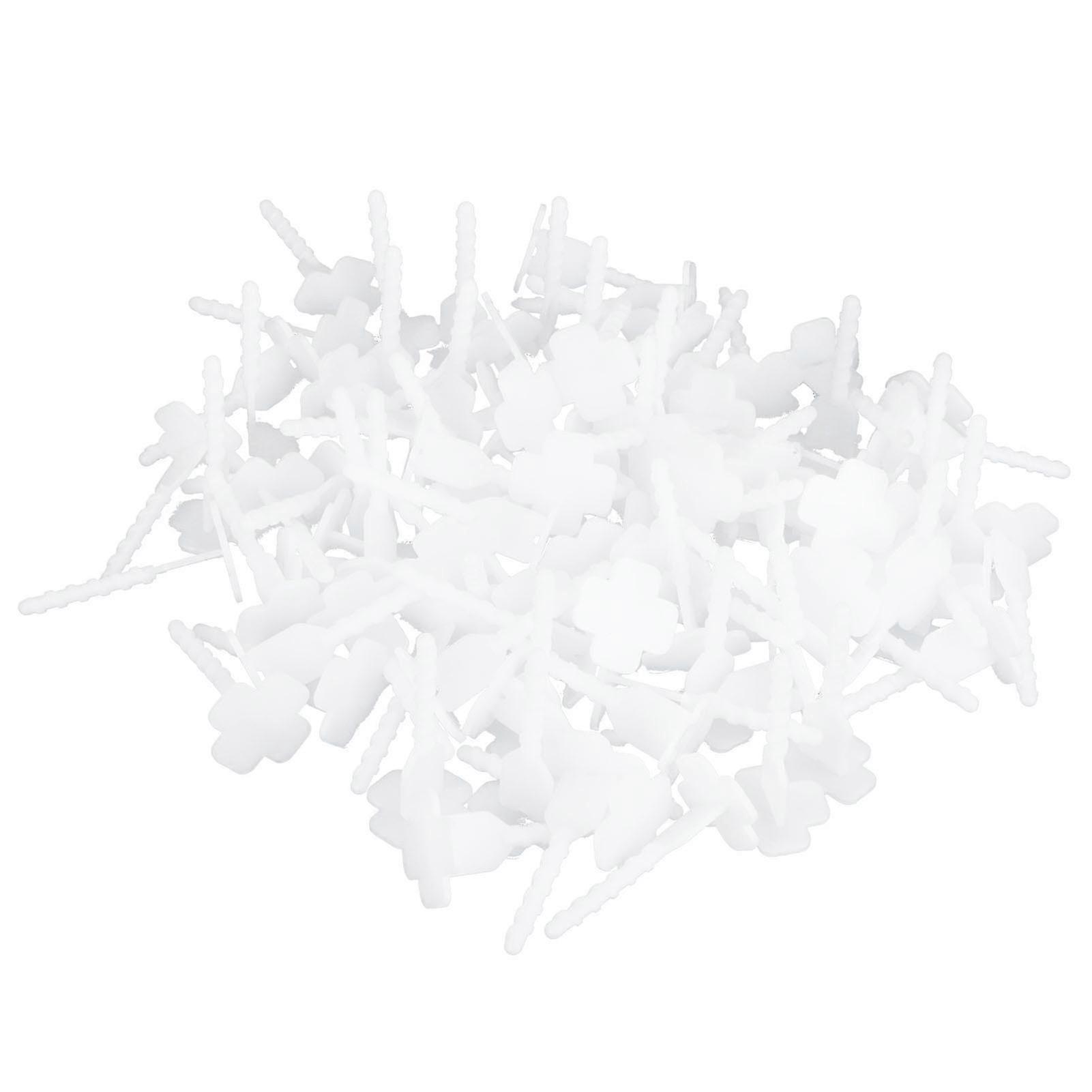 Tile Leveling System 100Pcs Ceramic Tile Levelers and Spacers for Wall and Floor Tiling Installation