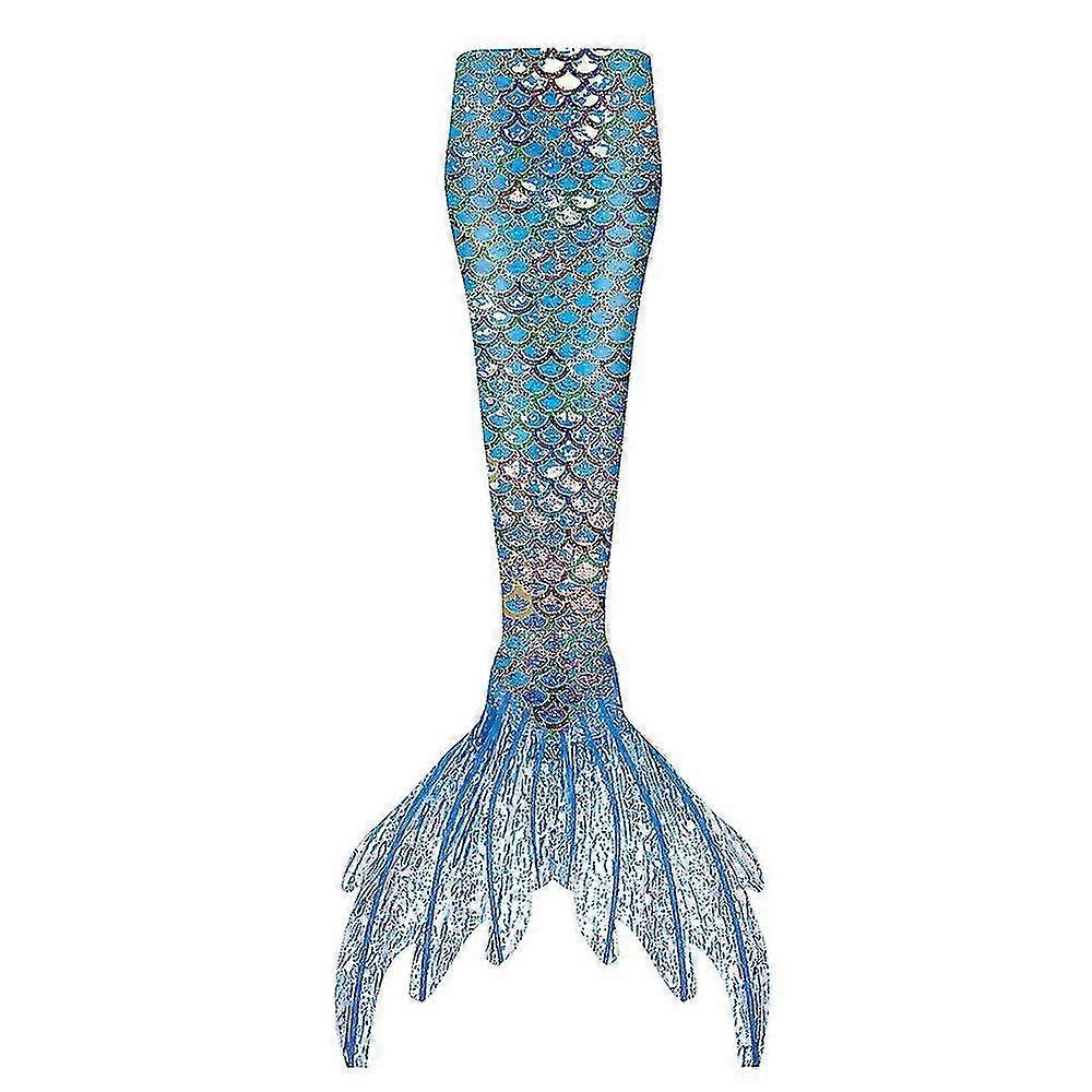 Adult Mermaid Tail Wear-resistant Mermaid Tails, No Monofin - Adult & Teen Sizes-with Underwear Set E508 Adult L