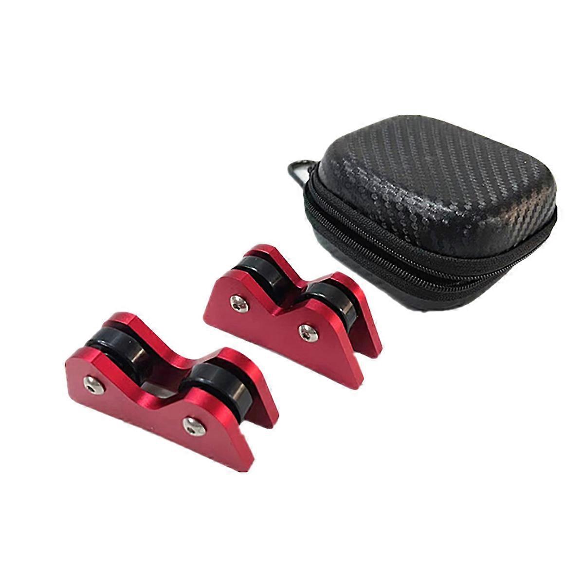 2pcs billard queue redressement vérificateur, billard piscine queue snooker club rouleau rectitude détecteur