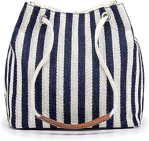 Women's Canvas Summer Tote Shoulder Bag Daily Work Tote