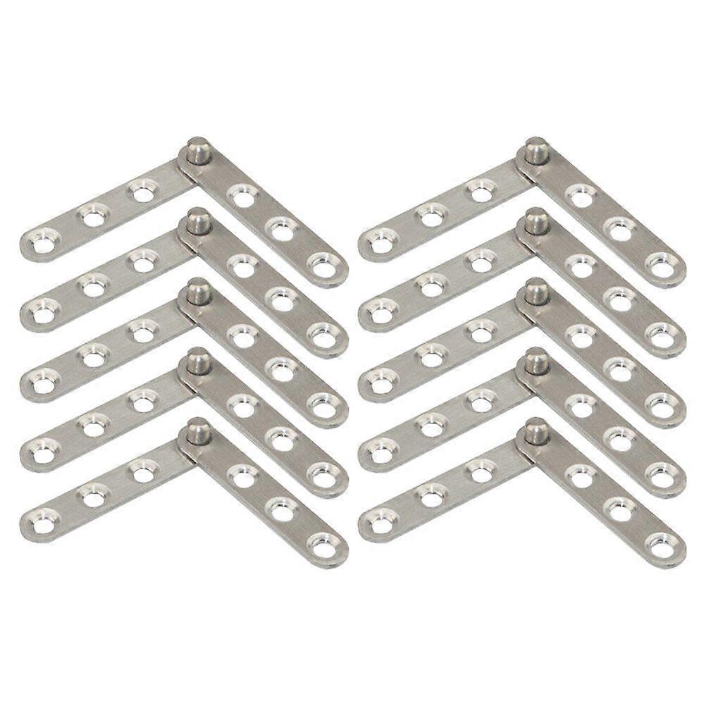 10pcs Hidden Rotatable Hinges 360 Degree Rotatable Hinges Replacement Door Hinges