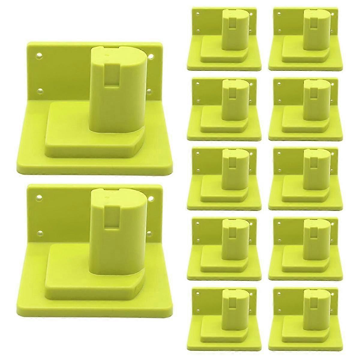 12pcs εργαλείο τοποθετεί τον κάτοχο για 18v One+ P102 P103 P104 P105 P107 P108 P109 κρεμάστρα εργαλείων δύναμης κατόχων αποβάθρας