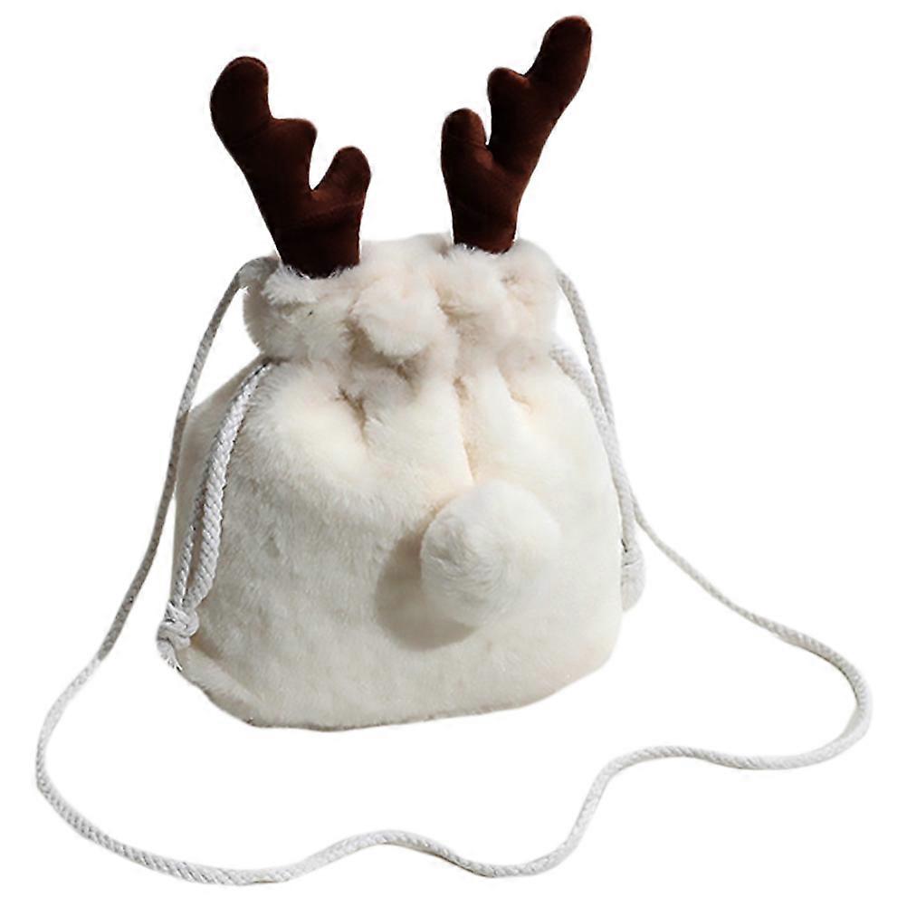 1pc  Drawstring Bag Storage Pouch Bucket Bag Shoulder Bag Cross Body Bag