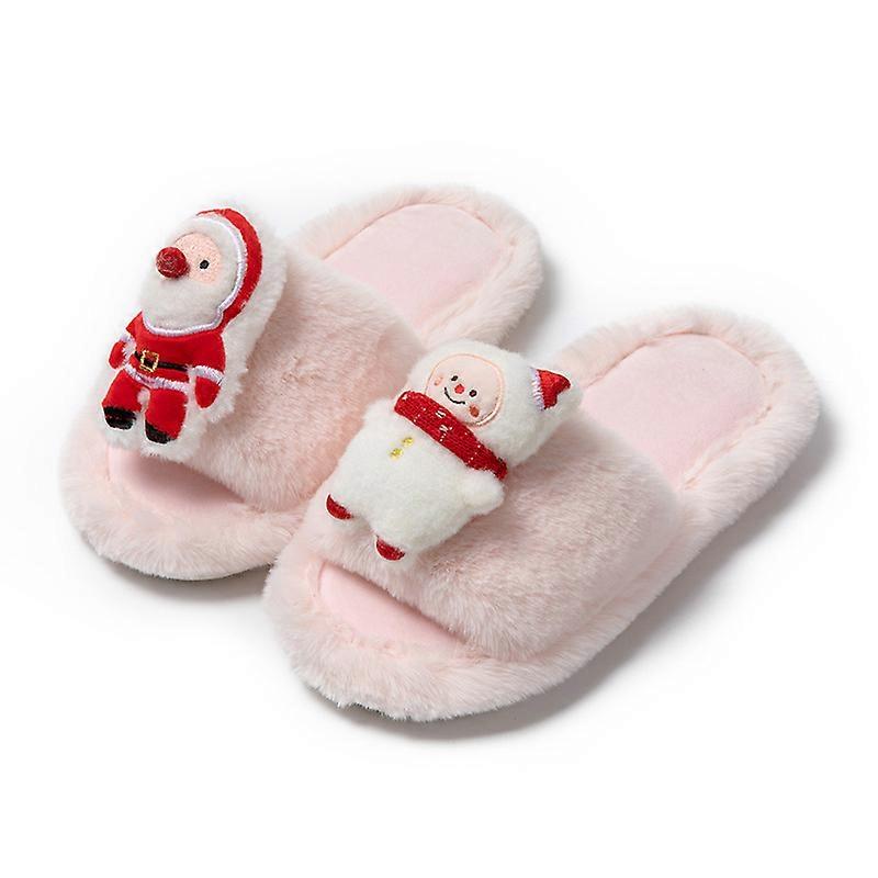 Furry Slippers 38-39 Pink
