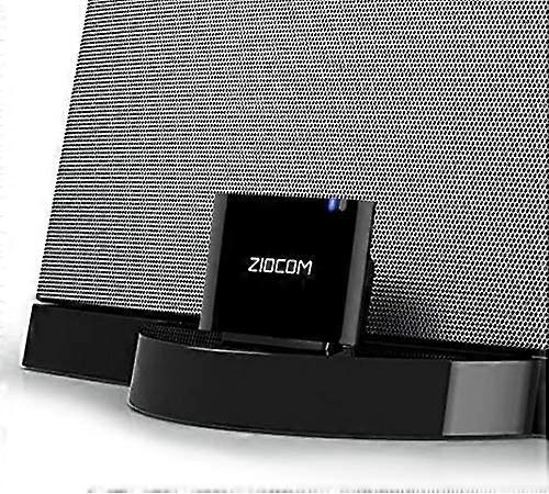 ZIOCOM 30 دبوس بلوتوث استقبال محول الصوت لأجهزة iPhone iPod Bose SoundDock ومكبرات الصوت الأخرى ذات 30 دبوس (ليس للسيارة و)