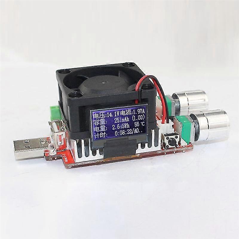 35w Usb Tester Electronic Load Adjustable Constant Current Aging Resistor Voltage Capacity Qualcomm