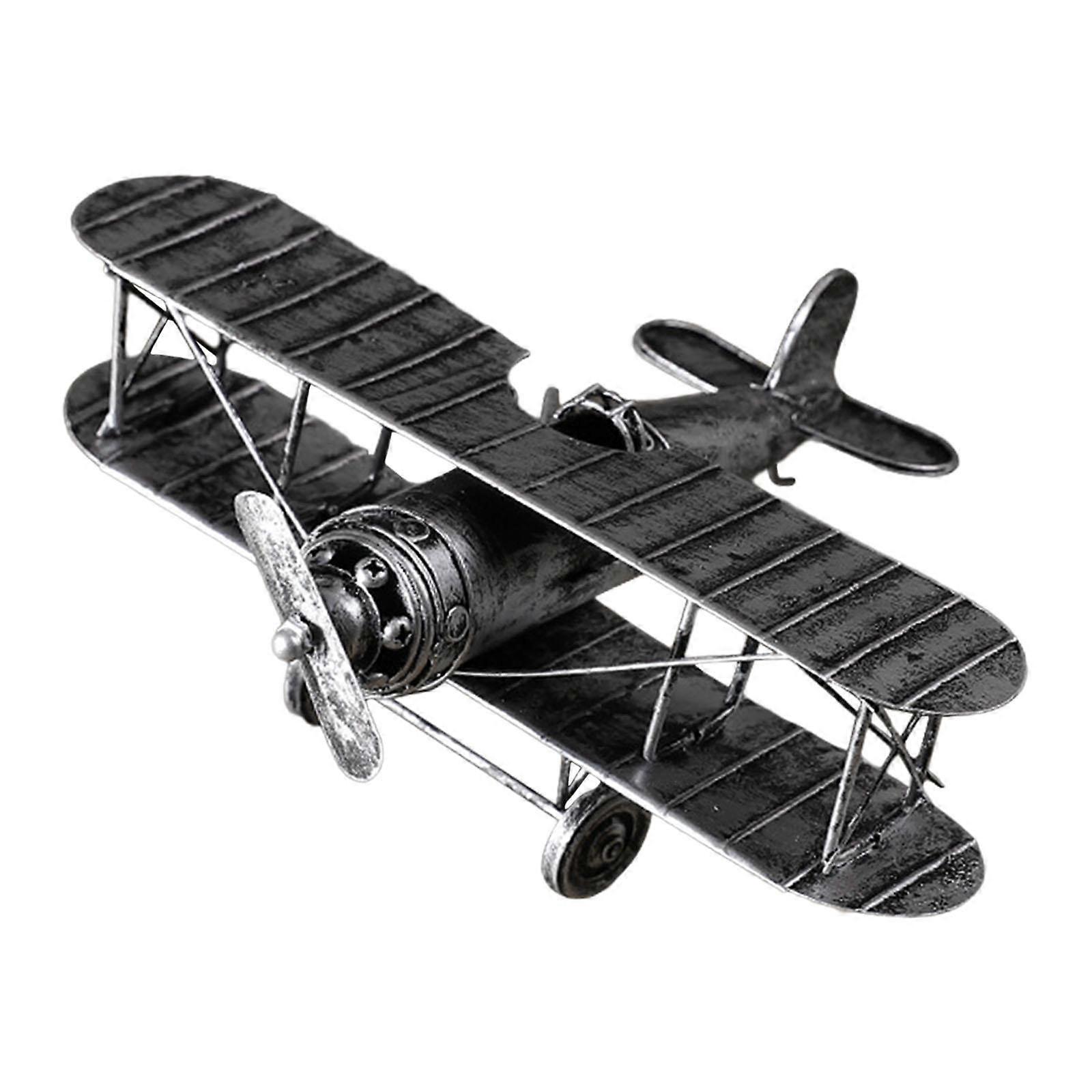 Diecast μεταλλικά αεροπλάνα μεγάλα αναμνηστικά στολίδια αεροσκαφών για το εσωτερικό ράφι υπνοδωματίων χάλκινο
