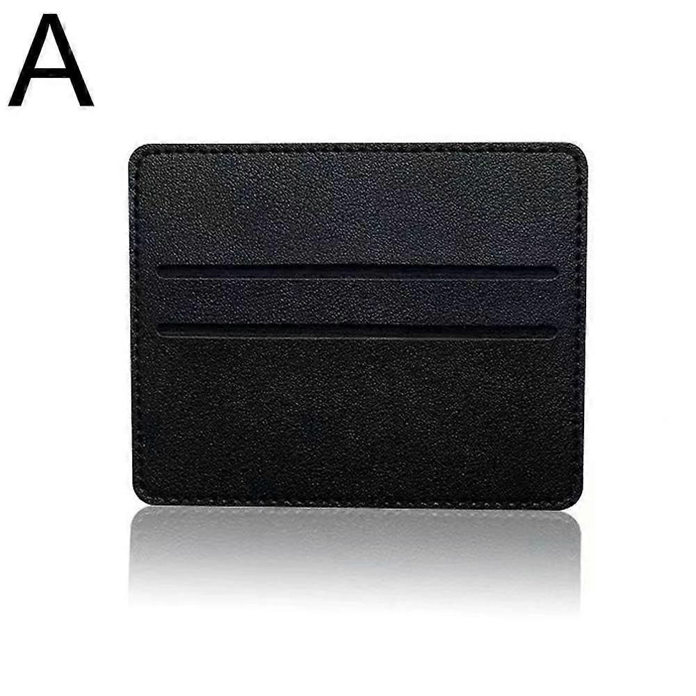 ID-kortskyddsfodral för kvinnor i läder i PU