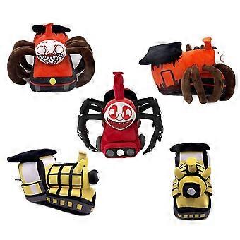 Horror Game Choo-Choo Charles Plush Toy Soft Spider Stuffed Doll Horrible  Train Cartoon Plushies Gifts For Kids