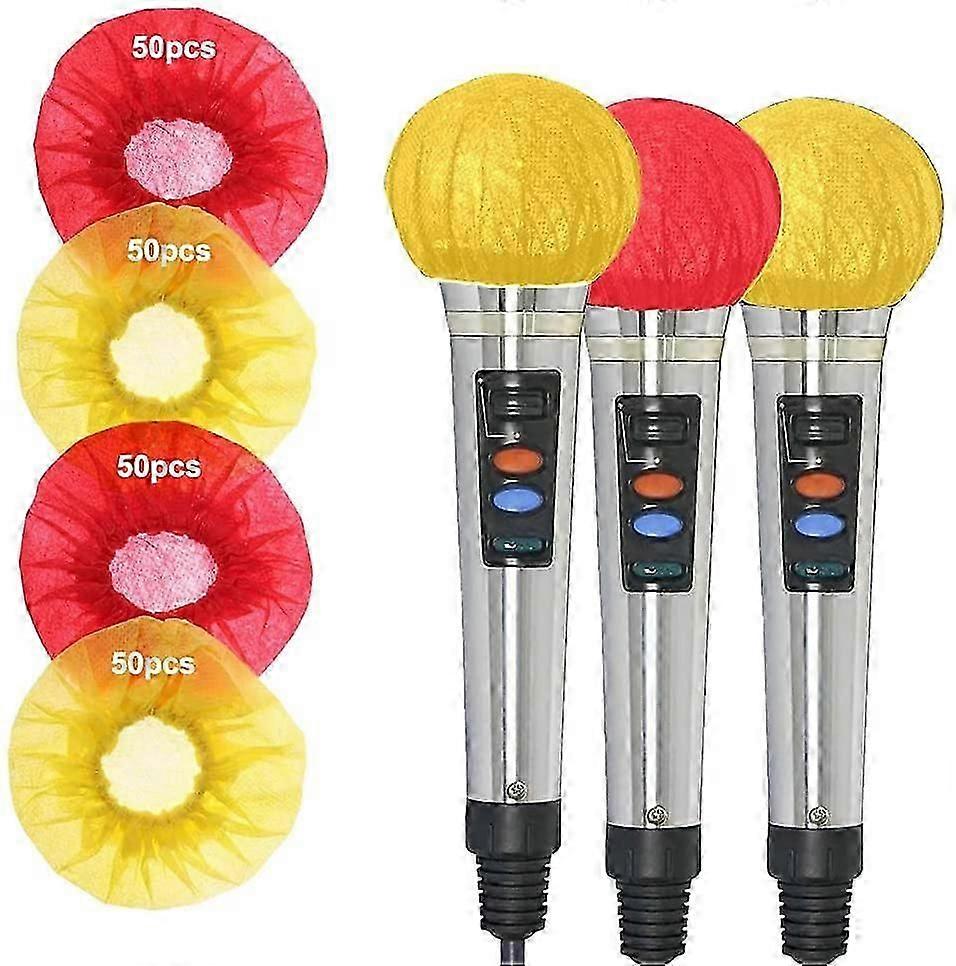Disposable Microphone Covers - 200Pcs for Handheld Microphones