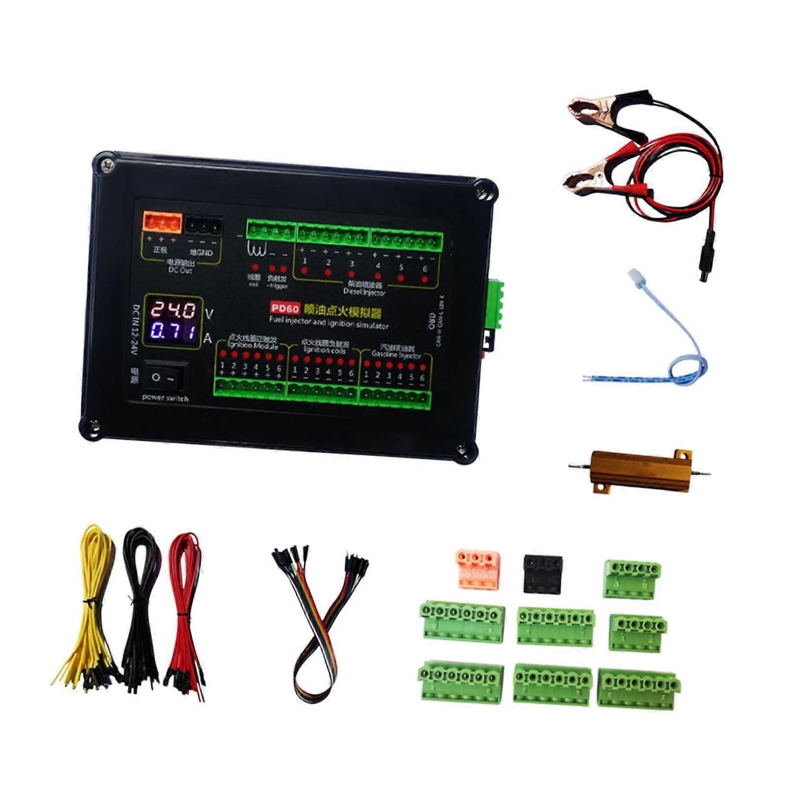 Fuelinjection Simulator Testing Vehicle Computer Board Tester PD60 Simulator