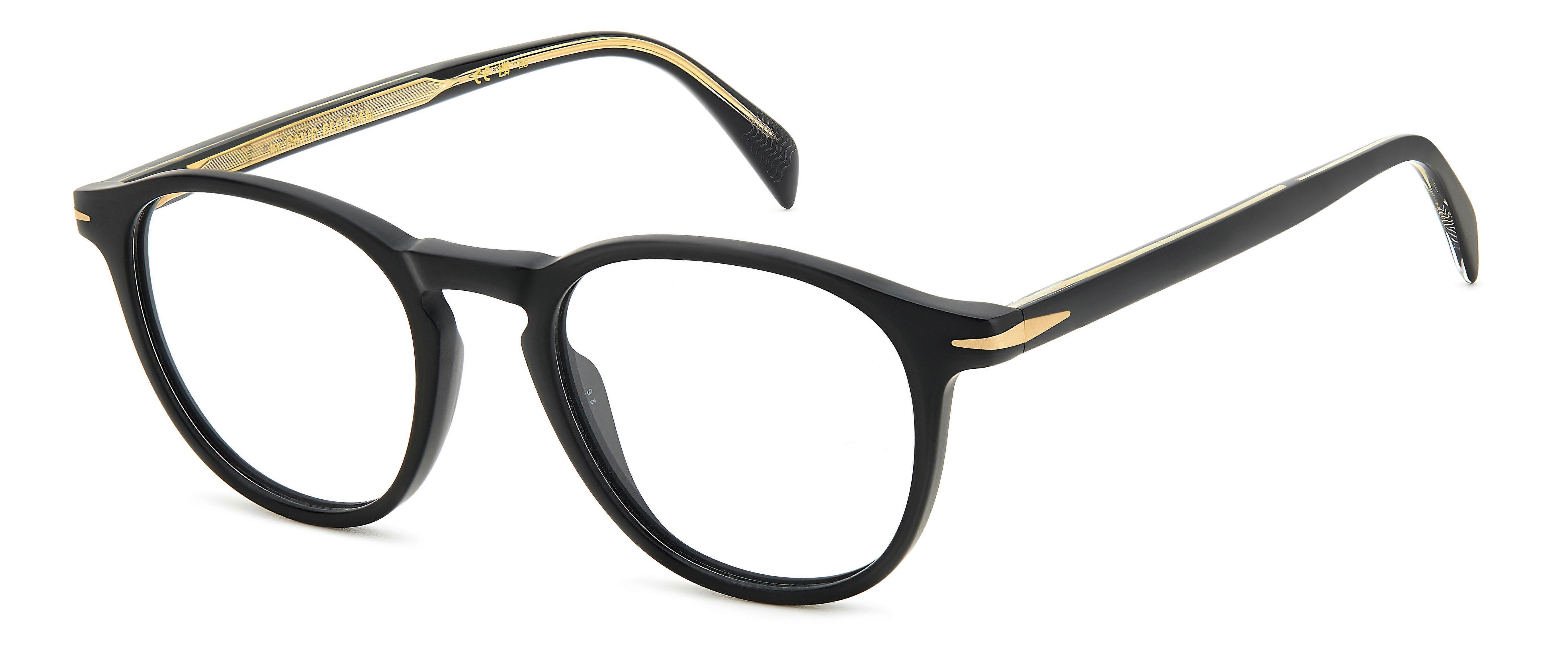 Eyewear Frames DAVID BECKHAM DB 1018 003 MATTE BLACK 49/20/150 MAN