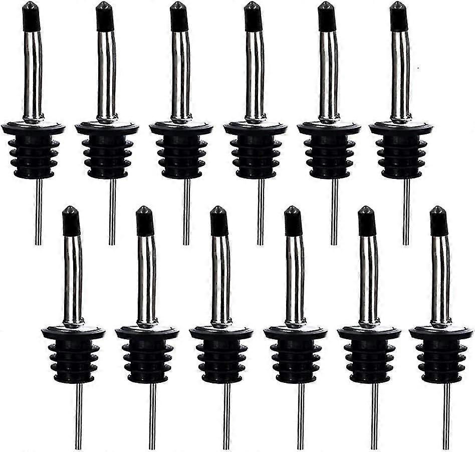 12 Pack Stainless Steel With Silicone Dust Caps