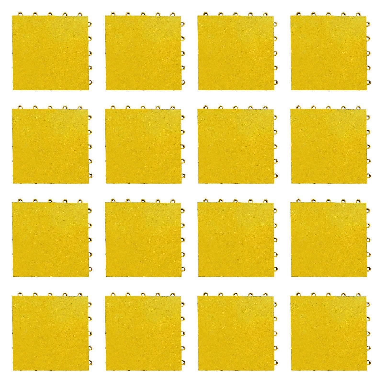 16Pcs Interlocking Floor Tiles Exercise Mats Non Slip Portable Interlocking Gym