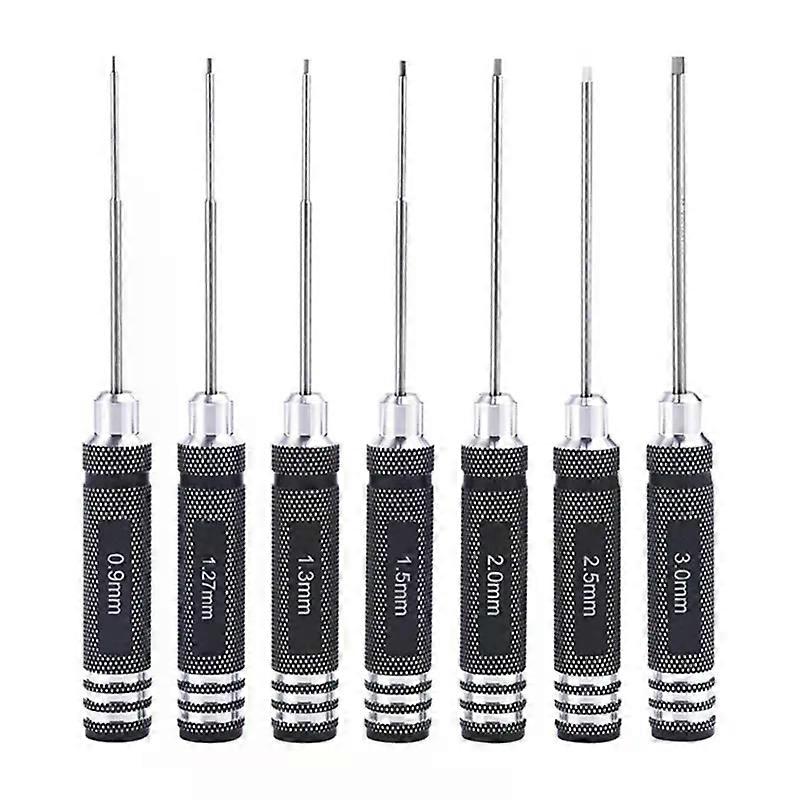 7x Multi-function Hexagon Screwdriver Set Allen Driver for RC Model Repair Tool