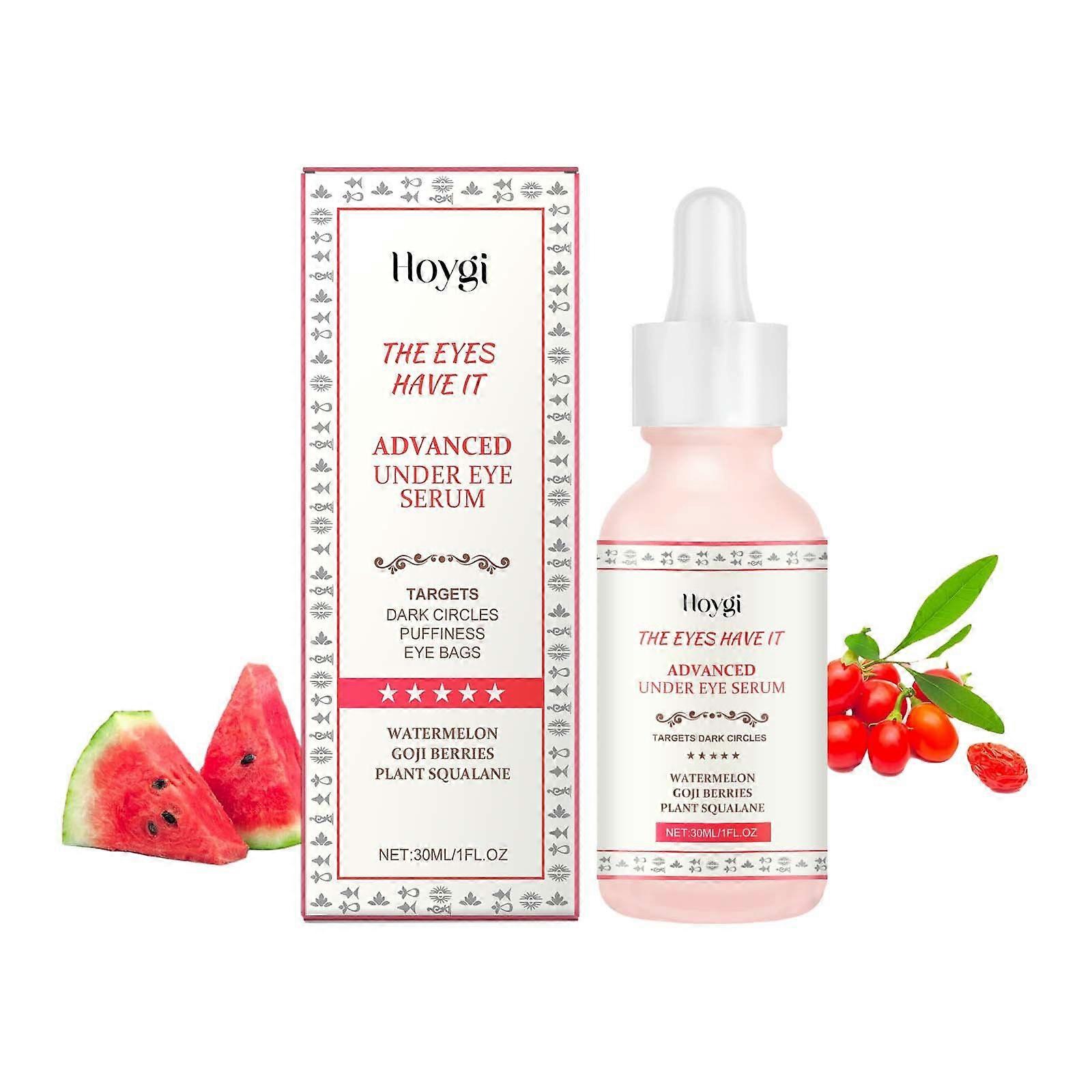 Le sérum pour les yeux Hoygi hydrate, hydrate, améliore l’élasticité de la peau, masse les yeux et hydrate la peau du contour des yeux