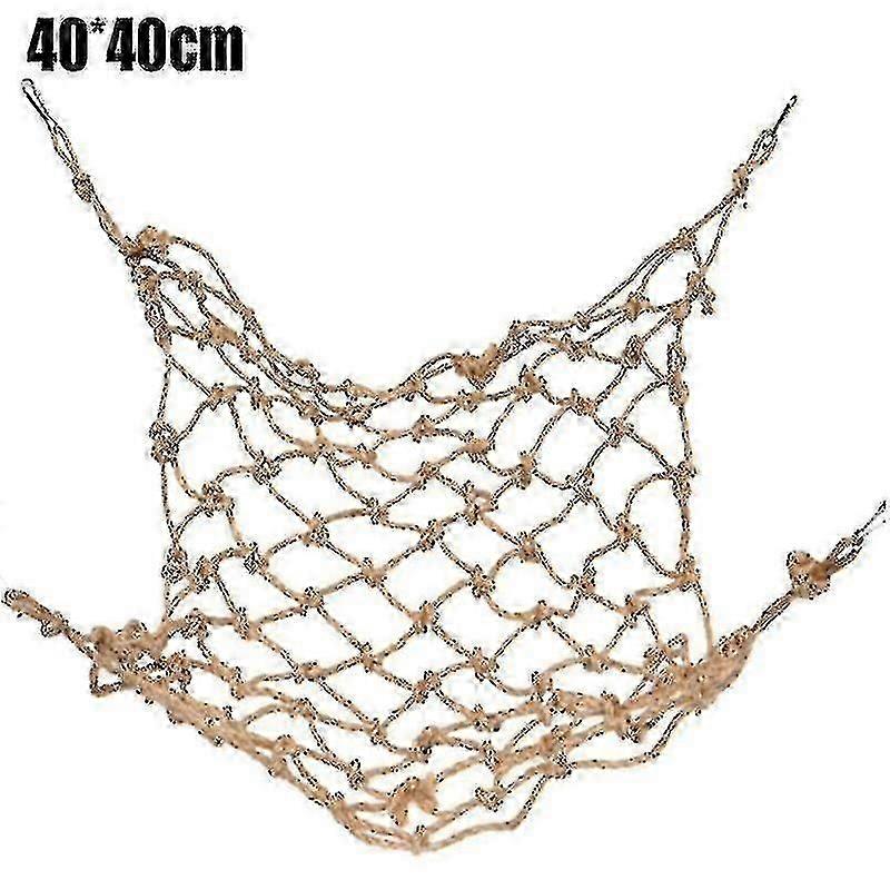 Parrot Climbing Hanging Swing Rope Mesh Cage Macaw Birds