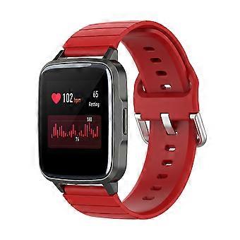 For Xiaomi Haylou Smart Watch LS01 / Smart Watch 2 LS02 Silicone Watch Band, Size: 19mm For Xiaomi Haylou Smart Watch / Smart Watch 2
