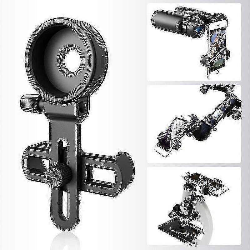 Universal Mobile Phone Adapter Bracket Clip Mount Soft Rubber Material