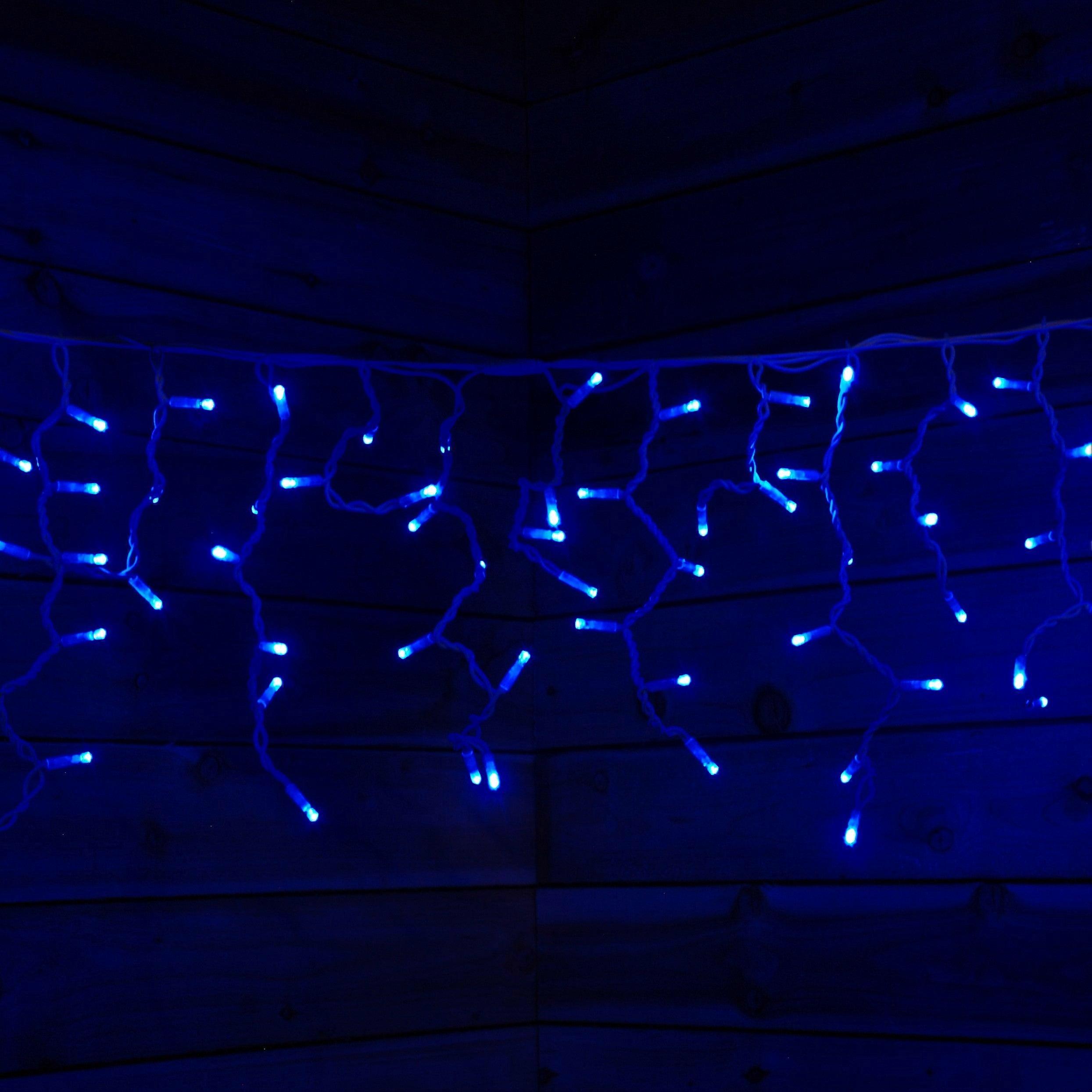 100 Blue Led Connect Icicle