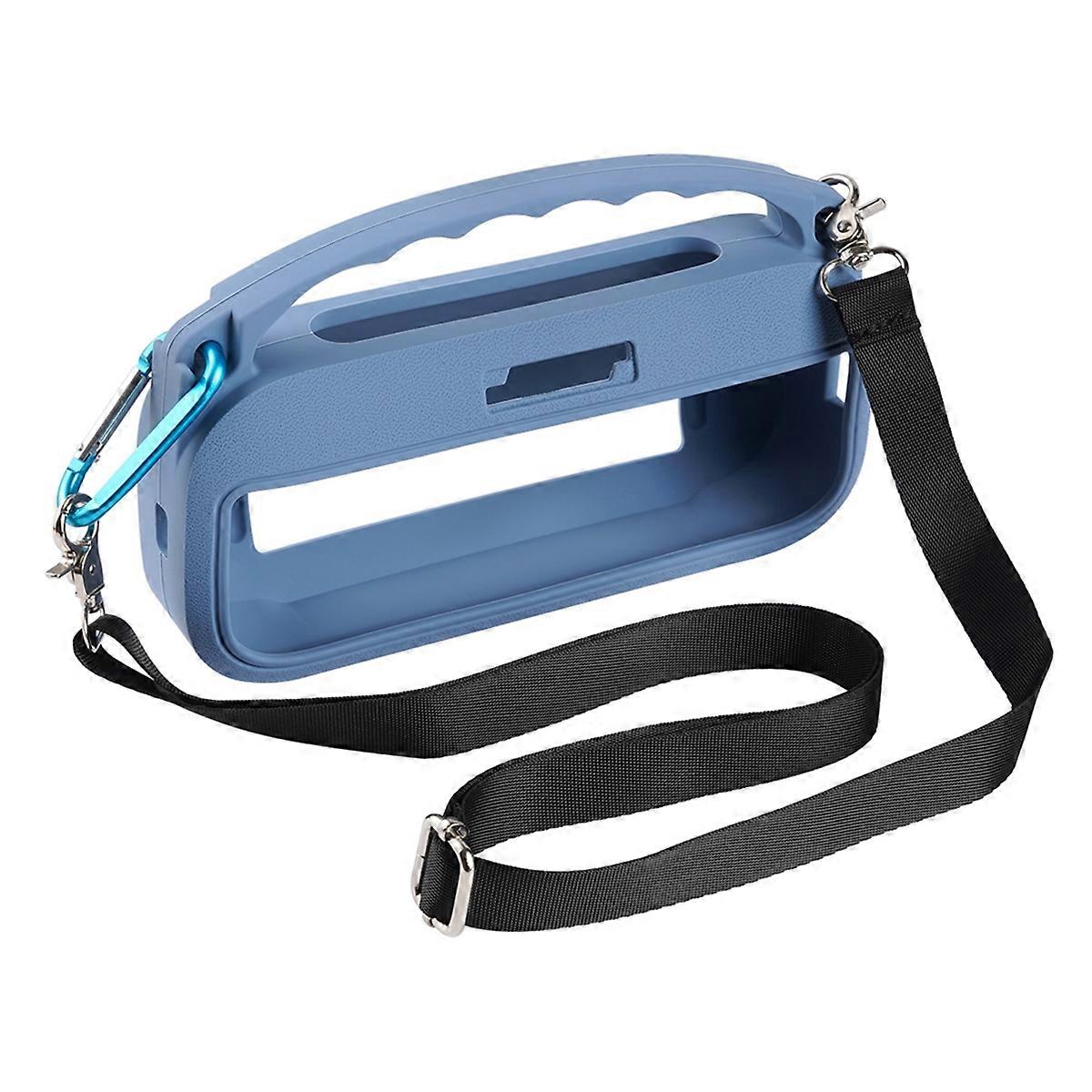 Silicone Cover with Handle Shoulder Strap Travel Protective Carrying Bag for SoundLink Flex 2nd Gen