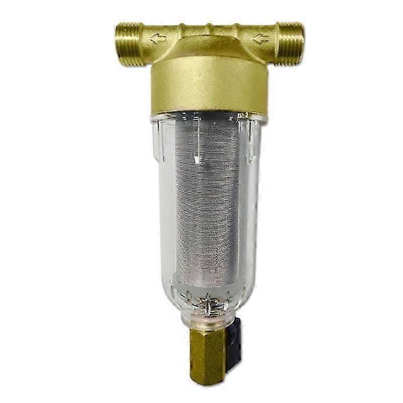 Spin Down Sediment Filter Gjenbrukbart Hele huset Sediment Vann Pre Filter 40-60 mikrometer Hele huset Vannfilter