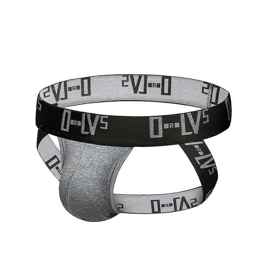 Herr trosor Jockstrap Herr Bikini Underkläder Bög Stringtrosor Man Underbyxor Slip Bomullspåse Cuec