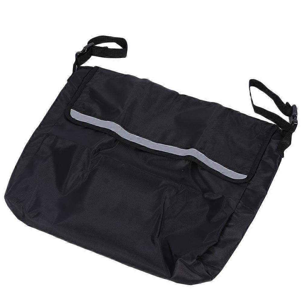 Wheelchair Armrest Storage Bag with Reflective Strip