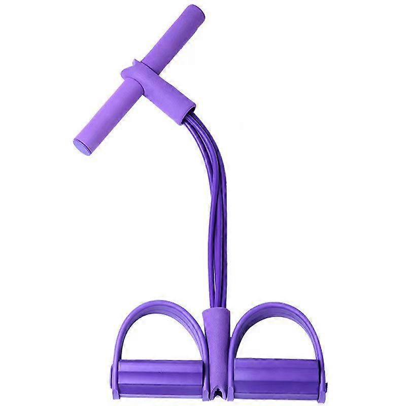 Multifunction Pedal Puller Resistance Band For Stretching And Yoga, 6-Tube Size, Adjustable Tension, Durable Latex