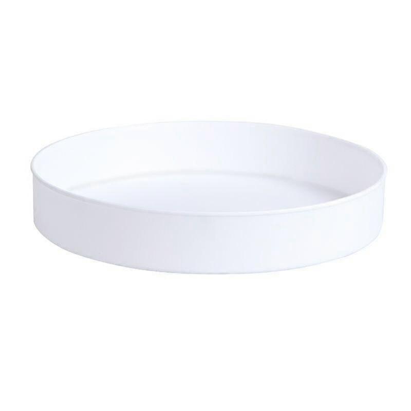 1 Pcs Rotary Cabinet Manager Kitchen Bathroom Cosmetics Rotary Storage Tray Anti-skid Spice Round Shelf LXY