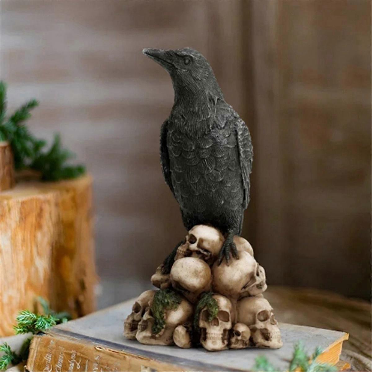 Mysterious Skeleton Decorative Characters Animal Statues Resin Crafts