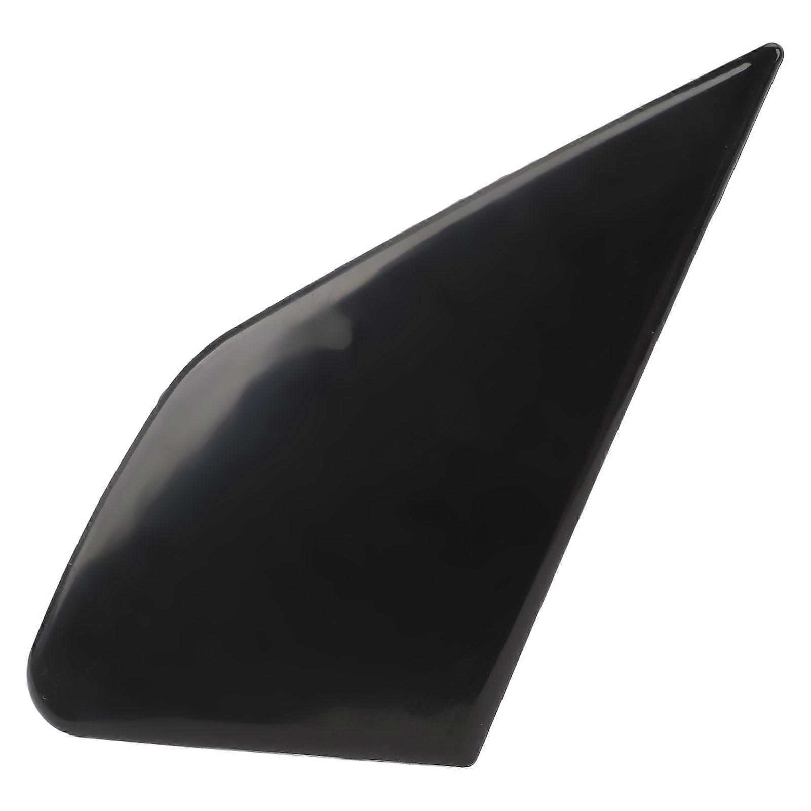 Front Door Garnish Window Glass Plate Trim Shockproof Front Window Glass Plate Trim Cap for Fit GE Jazz GE 2008 to 2013 Left: 75495 TF0 Y01 