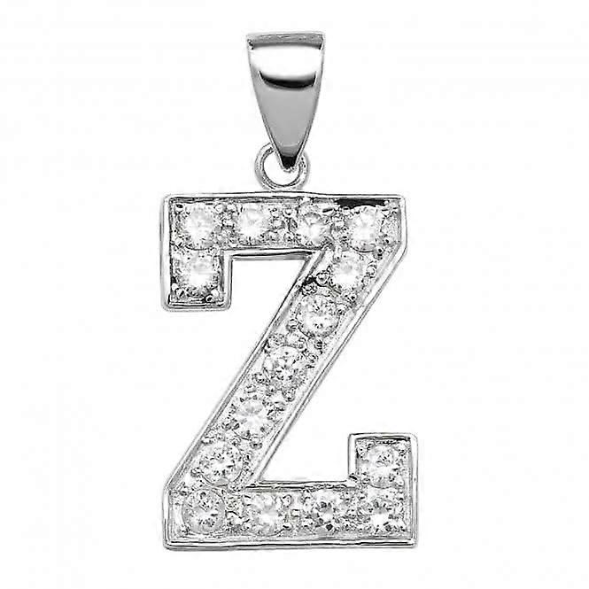 Acotis Silver Pendant Zirconia Initial G6127/Z
