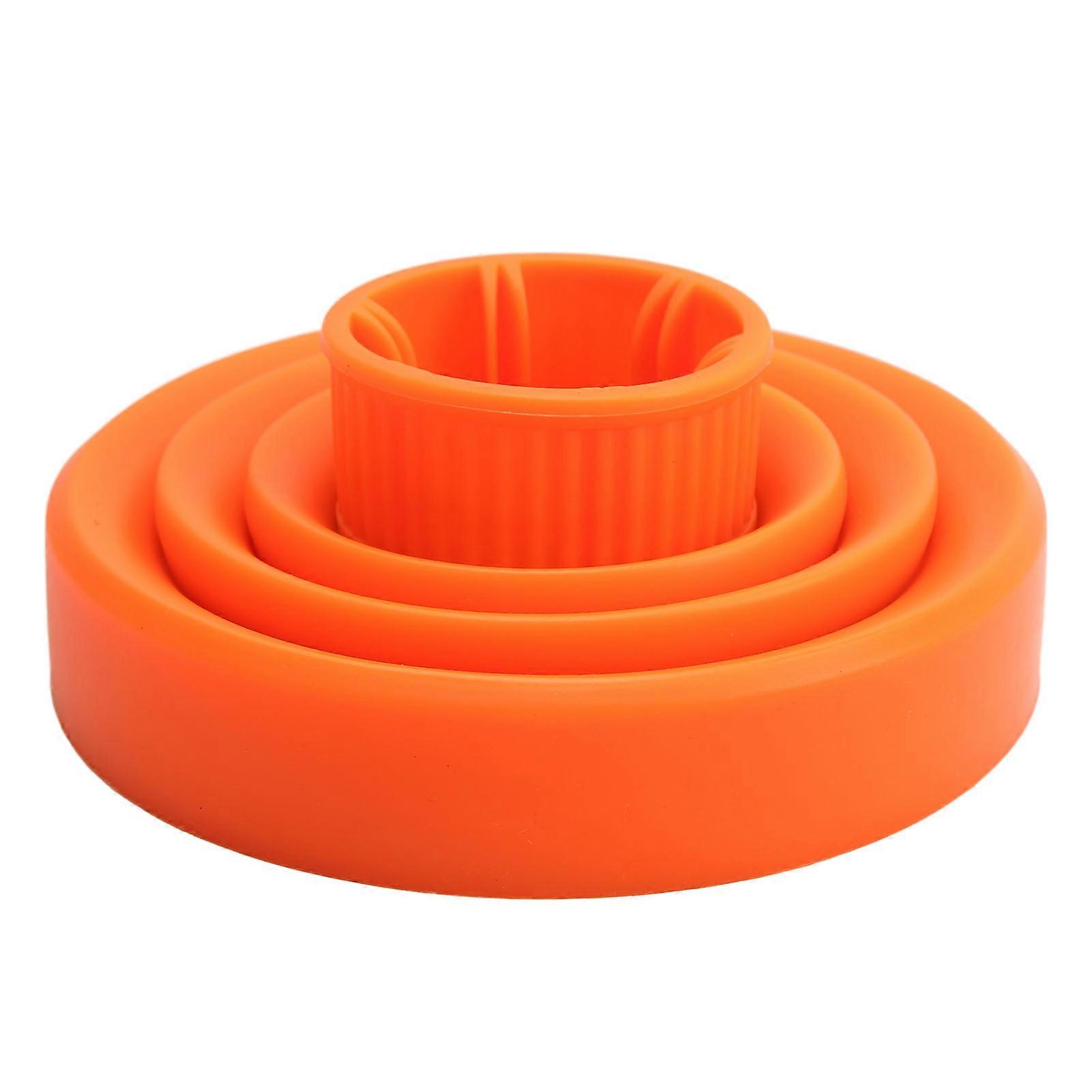 Collapsible Hair Dryer Diffuser Universal Foldable Portable Blow Diffuser for Hair Dryer Orange
