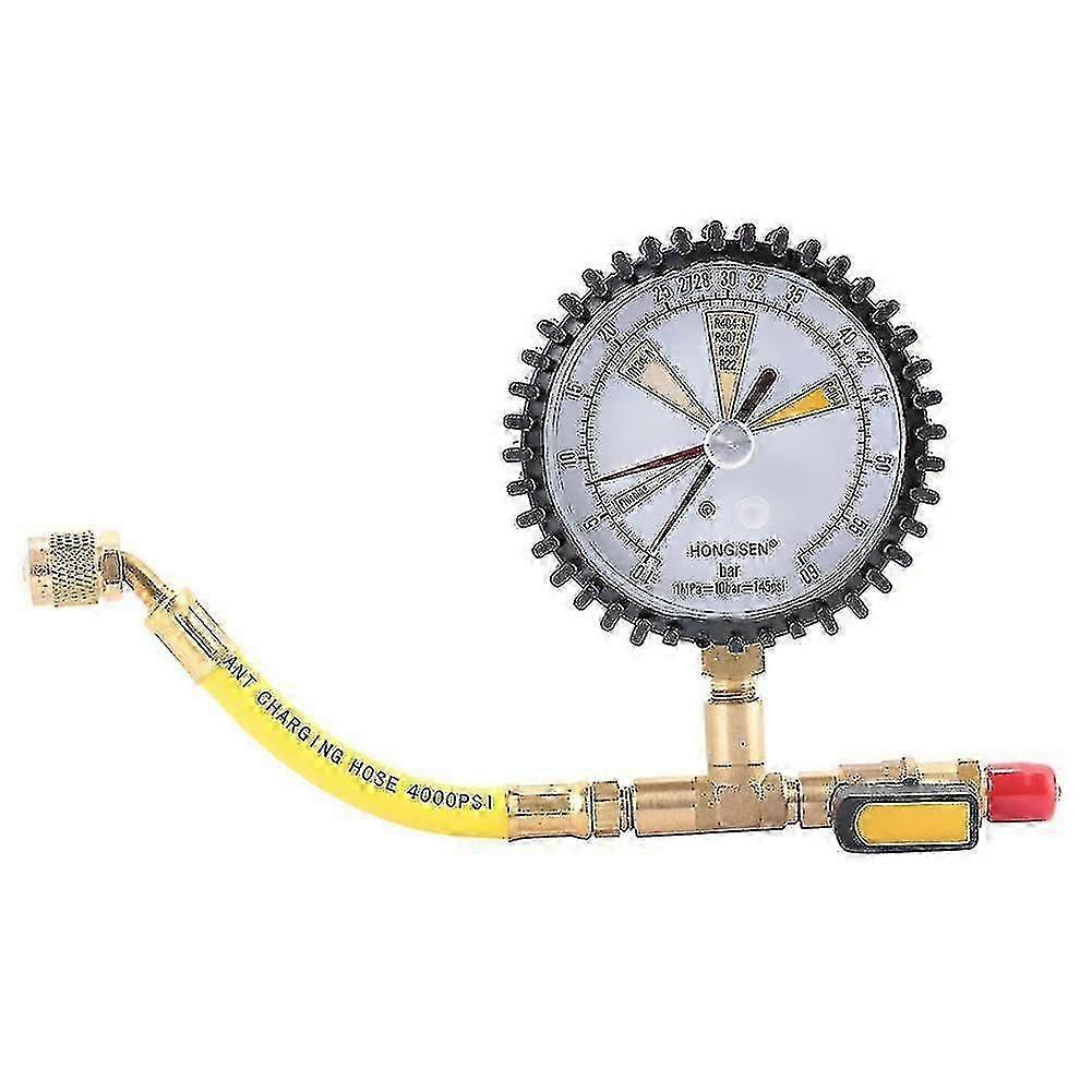 Air Conditioning Refrigeration Nitrogen Pressure Test Gauge Pressure Test Table For R134a R22 R407c R410a