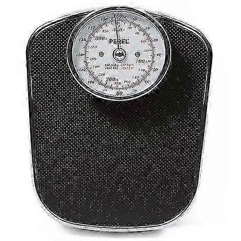 Analog Scale 160 Kg Black Perel