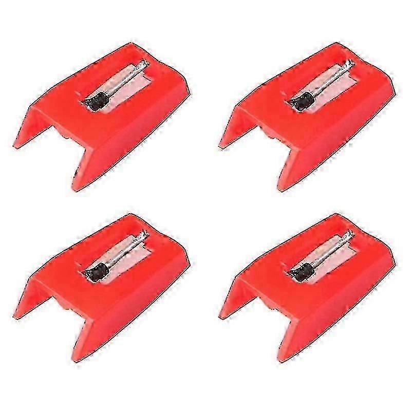 4 Pcs Record Player Needles, Universal Replacement Stylus Needles Replacement Stylus Needles For Vi