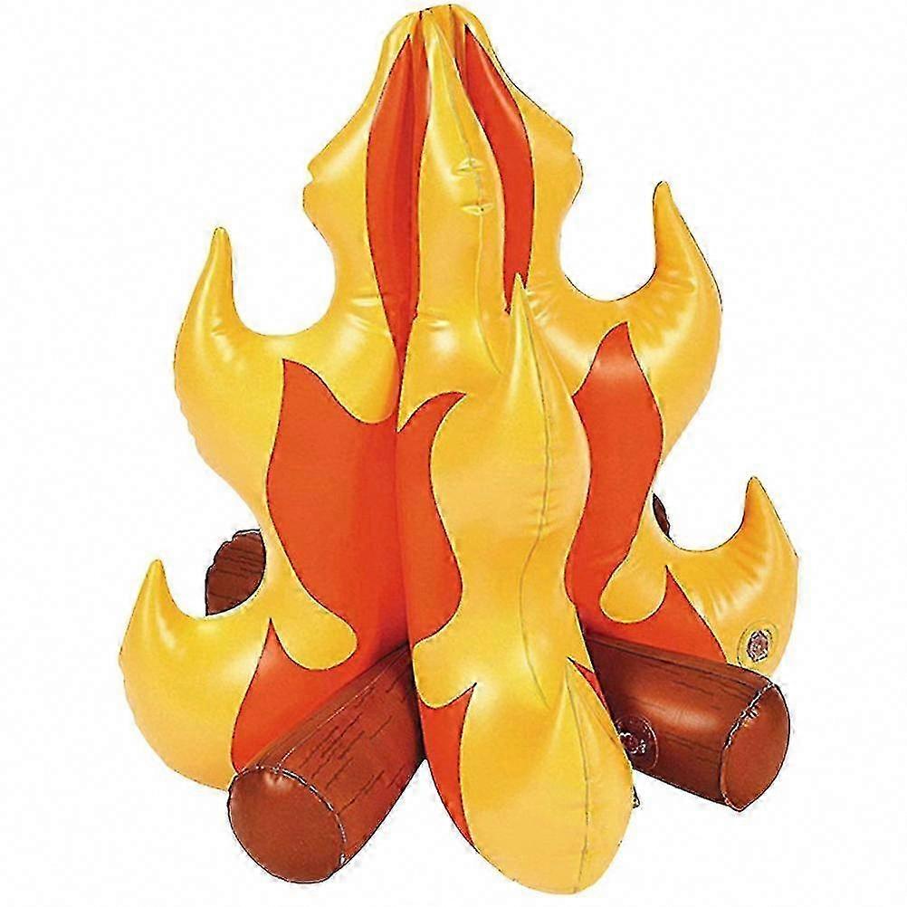 Giant Inflatable Campfire Props for Compact Blow-up Toys
