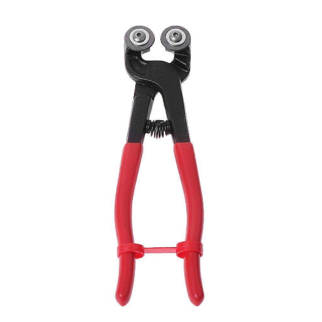 Glass Tile DIY Manual Round Pliers Cutter For Home Decoration DIY Tool Red