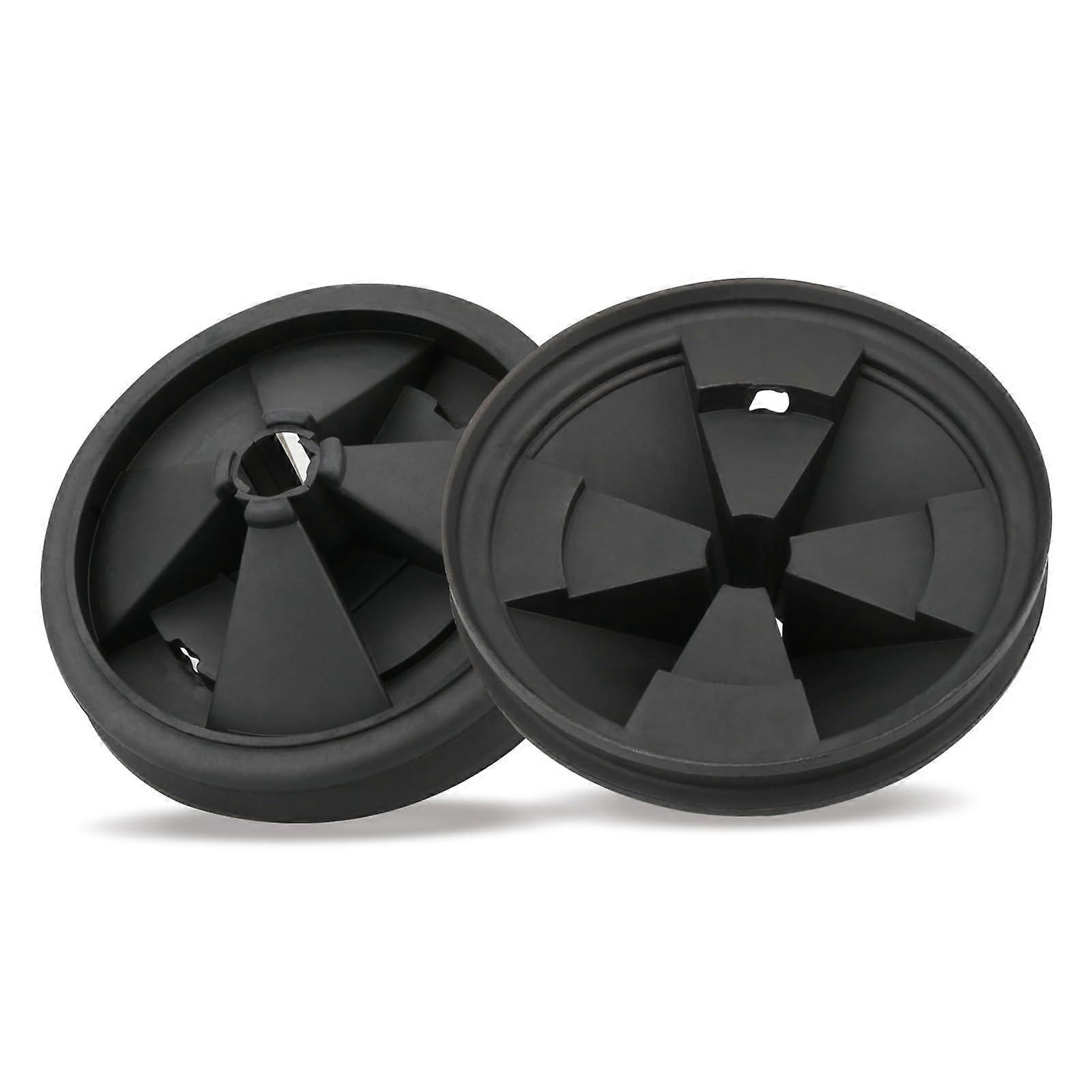 2 Pcs Quiet Garbage Disposal Splash Guard for Sink Splash Guard 3 3/8"