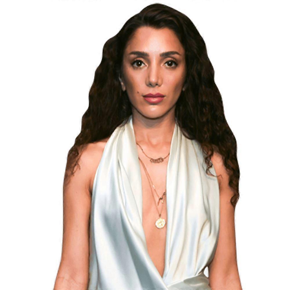 Gina Dirawi (Lång Klänning) Halvkropp Buddy Cutout