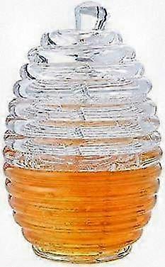 265ml Classic Honey Jar with Spoon, Safe Dispenser for Easy Honey Storage and Serving (149 chars)
